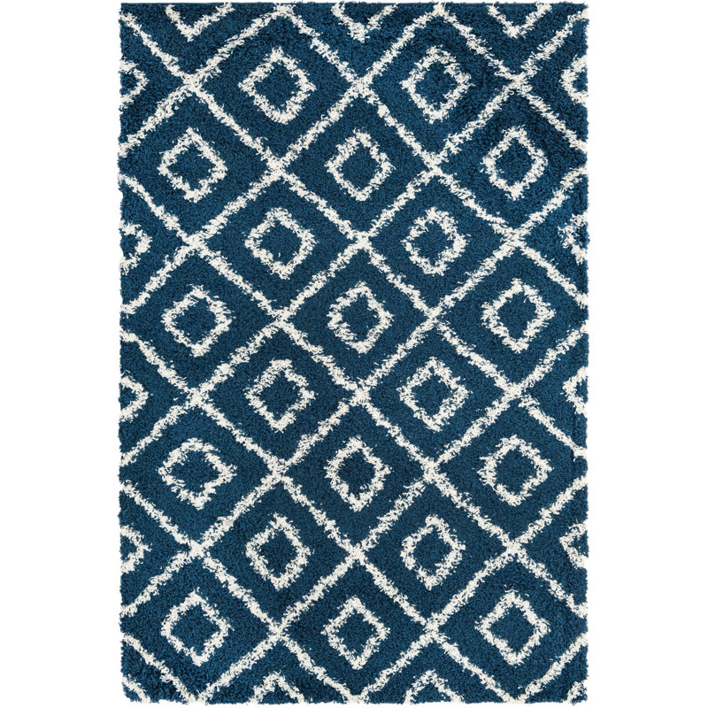 Awanda Geometric Indoor Rug, Rectangle 5'3" x 8'
