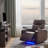 Recliner, Recliner Chair, Power Recliner Chair, Leather Recliner, With USB Charging Port-1621908500