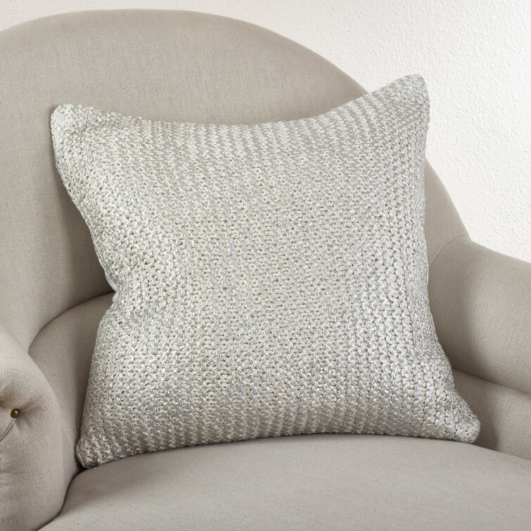 23 Boucle Ivory Modern Throw Pillow