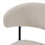 Ensley 49cm H Polyester Upholstered Side Chair in White