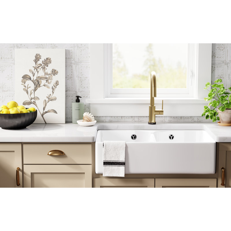 Farmhouse Double Bowl Kitchen Sink