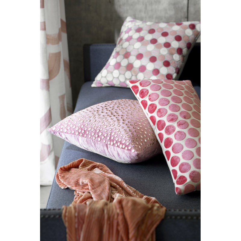 Dorset Square Pillow Cover & Insert, Rose Quartz