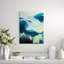 Motion In Blue Print by Sara Brown-25780546-25780547