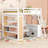 Loft Bed with L-Shaped Desk and Storage Bookcase-152132128-152132135