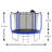 Creationstry 8' x 8' Round Backyard Trampoline