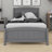 Platform Bed With Headboard And Footboard.-709233046