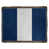 Navy Blue/White