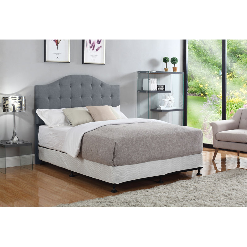Kaiya Upholstered Headboard, Gray
