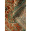 Hand-Knotted Classic Geometric Pattern Rug With Orange Green By Rug & Kilim-609583882