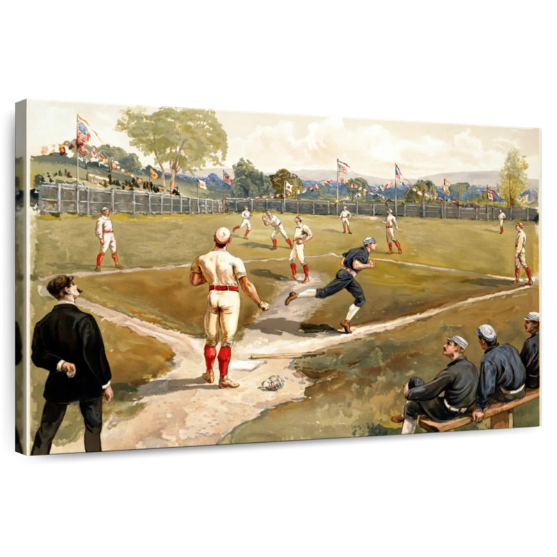 Sireci Baseball, 32" H x 48" W