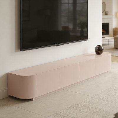 Meuble télé simple en bois avec 4 tiroirs