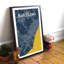Barcelona City Map - No Frame Print-1160243398