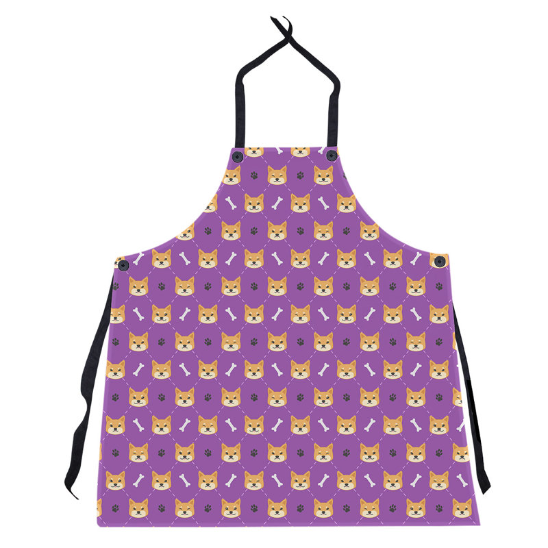 Bib Apron, Purple