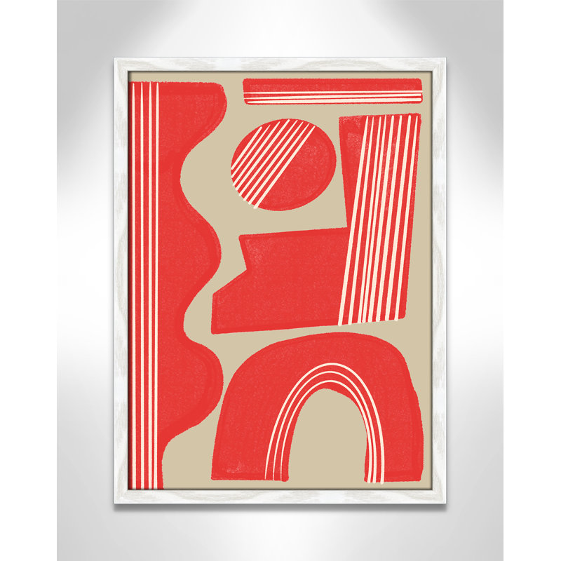 Imprimé Rosalinda par Miuus Studio, White Woodgrain, 17'' W x 23'' H, Framed Print