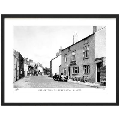 Churchtown, The Punch Bowl Inn C1955 - Single Picture Frame Print