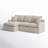 Beauen Upholstered L-Shaped Sectional-211175582