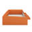 Velvet Upholstered Daybed With Stairs And Gas Lift Storage Ottoman, Floor Daybed With Padded Guardrails-2074275940-2074275941
