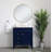 Rivers 32'' Single Bathroom Vanity with Marble Top-1515129139