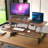 Adjustable Height Stainless Steel Standing Desk Converter