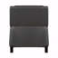 Avec dossier inclinable Avec fauteuil inclinable Fauteuil inclinable Style transitionnel Gris