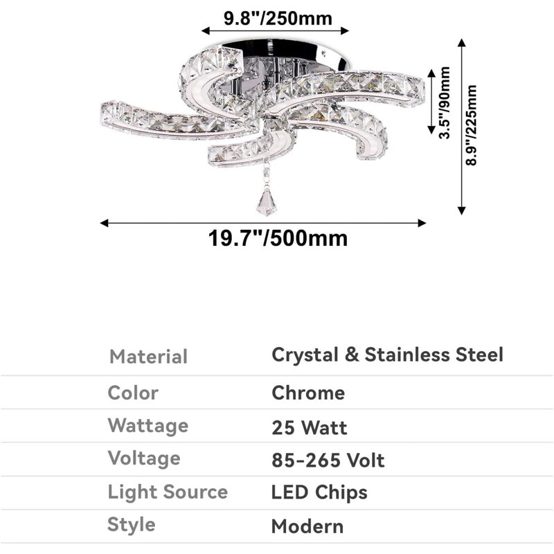 Aashu LED Chandelier