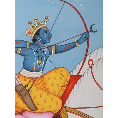 Rama Killing Ravana: un épisode de Rama-Katha