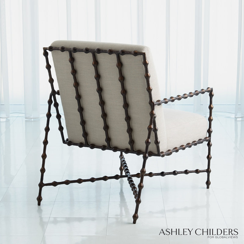 Elder Lounge Chair-Bronze-Cambric Stone