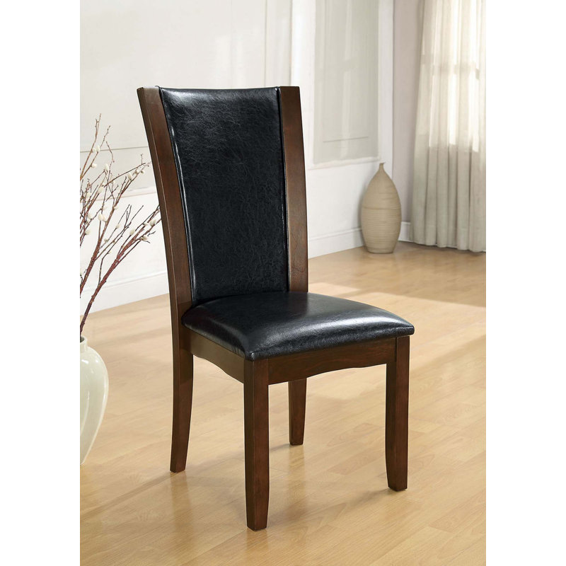 Chaises d'appoint 2 pièces Style Comfort, Noir