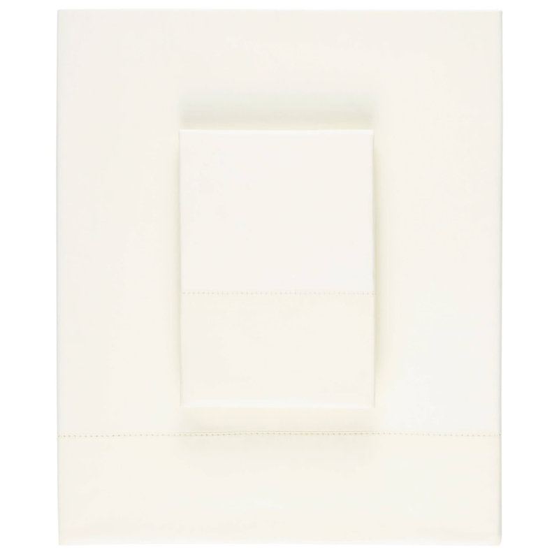 Classic Hemstitch Sheet Set, Full Sheet Set, Ivory