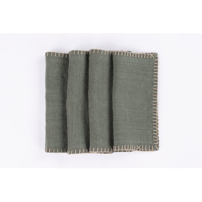 Evaline Brody Linen Cocktail Napkins