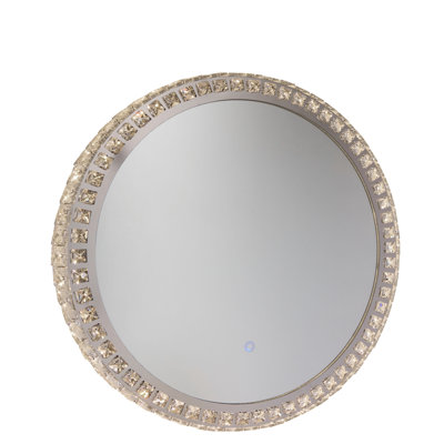 Marta Metal Round Mirror