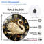 Horloge murale élégante 12 po Swan