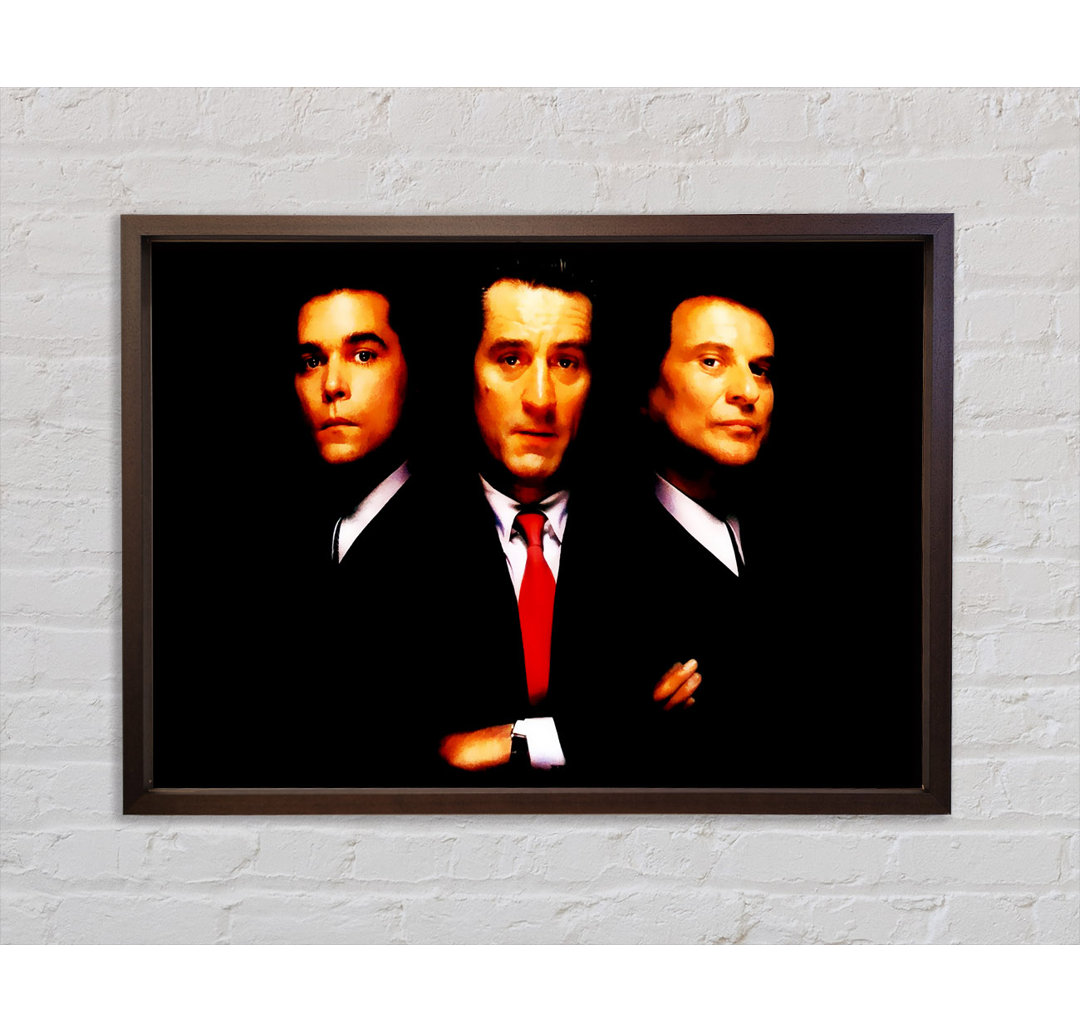 Goodfellas - Einzelner Bilderrahmen Kunstdrucke auf Leinwand