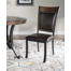 Luker 18.5'' H Faux Leather Upholstered Side Chair