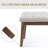 Isaura Polyester Upholstered Bench-1818671198-1867669851