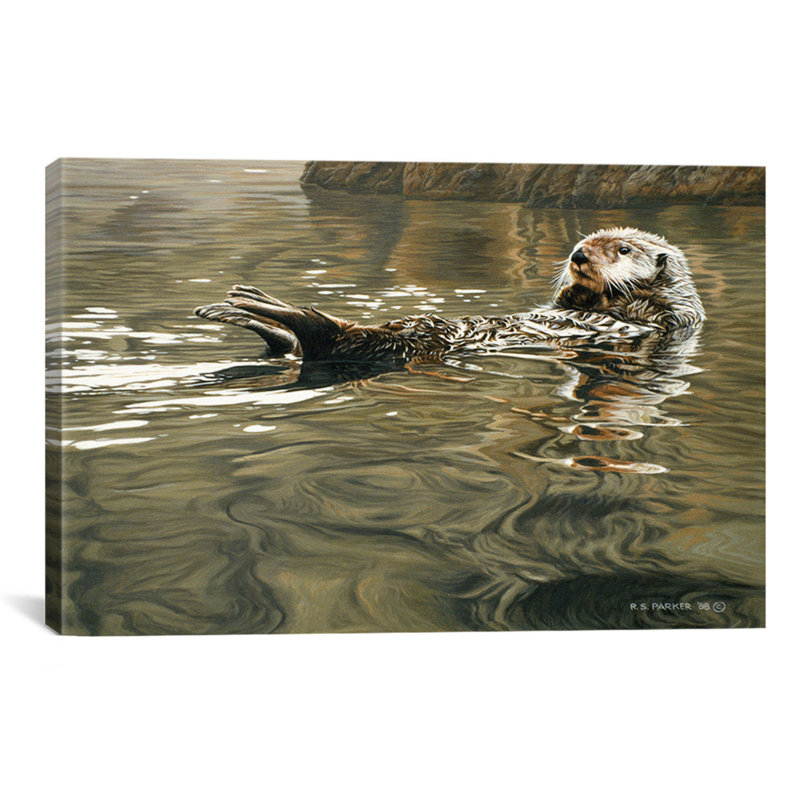 « rocky shore » par reproduction de photo sur toile Ron Parker, H 26 po x l 40 po x P 0,75 po