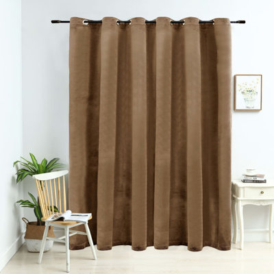Ja Velvet Blackout Curtain Single Panel
