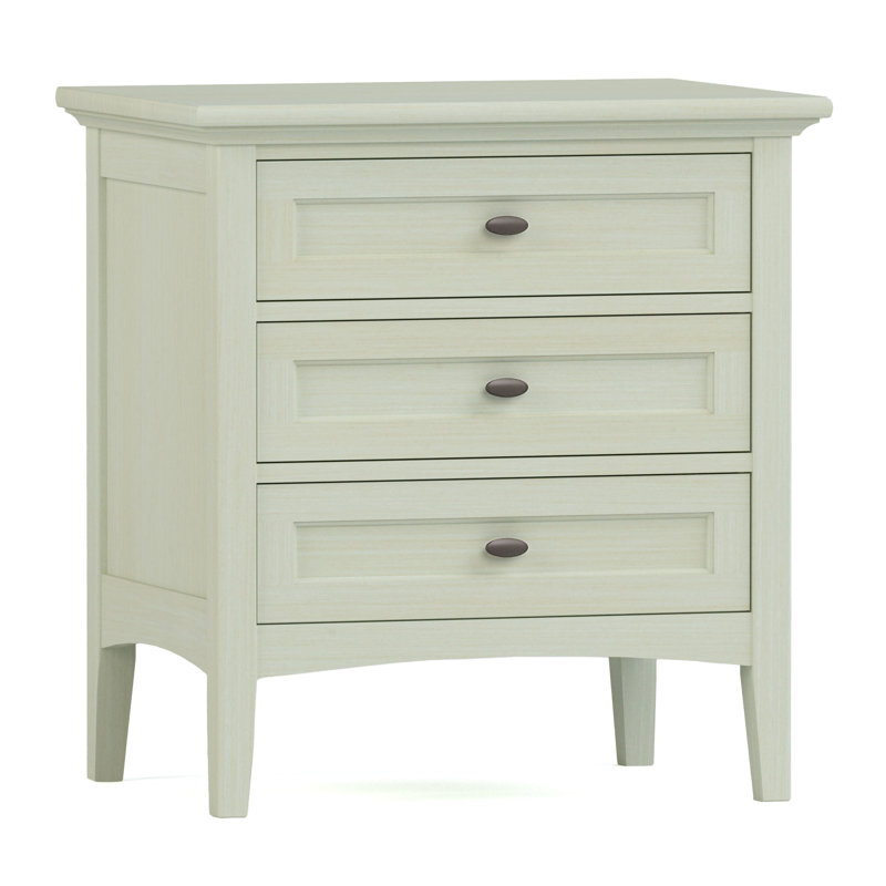 Origins 3 - Drawer Solid Wood Nightstand