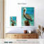 Single Pelican On Post-106962335