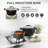 Granitestone 6 Piece Stackable Nonstick Nesting Pots with Lids, Dishwasher Safe-58824787