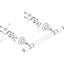 Montreux 1 Wall Mounted Towel Bar-11081111