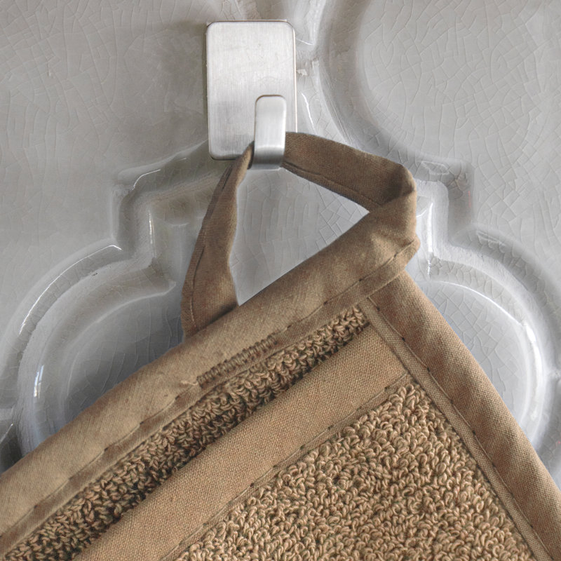 RITZ Cotton Potholder Set, Mocha Brown