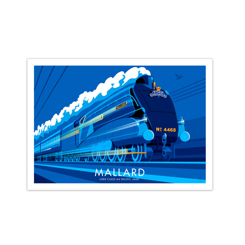 Mallard 1 Piece Wall Art, 29.7 cm H x 42 cm W x 1 cm D, No Frame