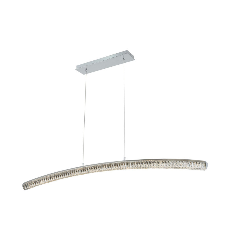 Luminaire suspendu linéaire / clair ALE 1 lumière Aries Allegri
