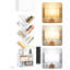 Bookcases With Led Light And Remote Control, 7-tier 2 Drawer Column Floor Lamp-720984764