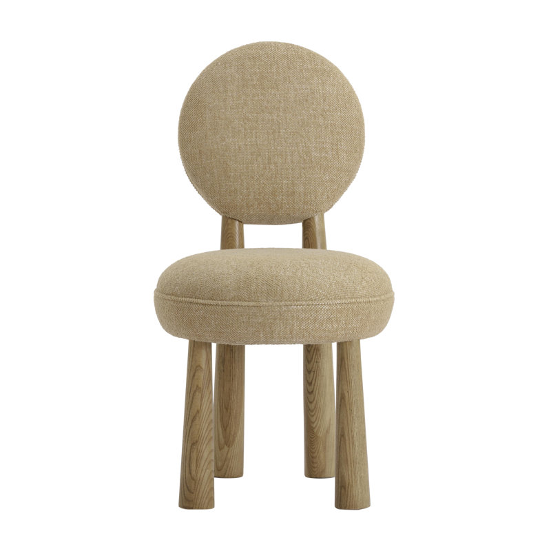 Sulley Basketweave Dining Chair, Honey, Light Brown