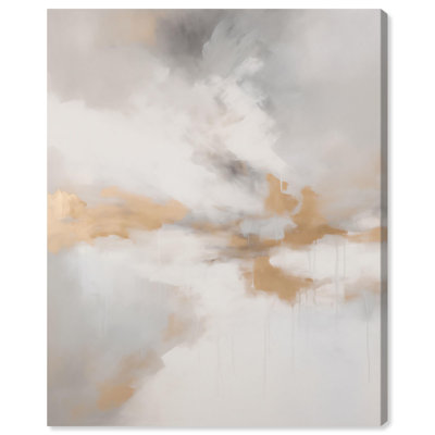 Toile «Fleet Gold I» par Art Remedy