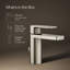 Robinet de salle de bain monotrou avec drain-51478298