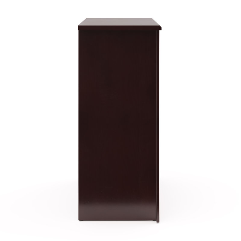 Espresso Double Nursery Vertical 4-Drawer Chest