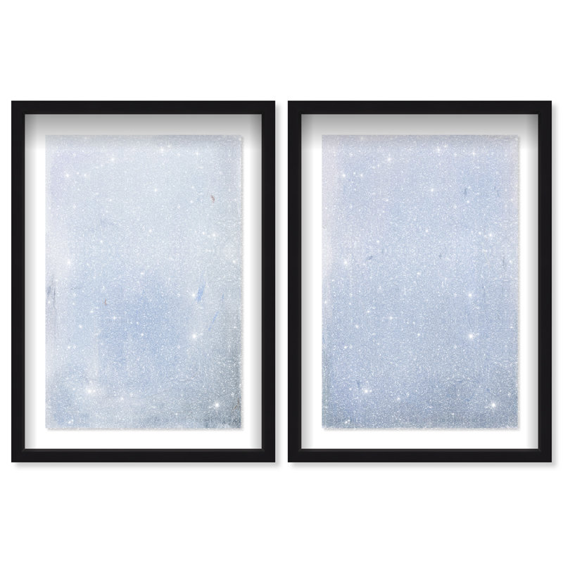 Calm Waters Shadowbox Abstract Print by Oliver Gal, Black Frame, 10 x 15, 11.5"H x 16.5"W, Black Shadowbox